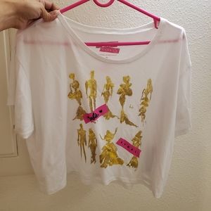 Barbie crop top shirt